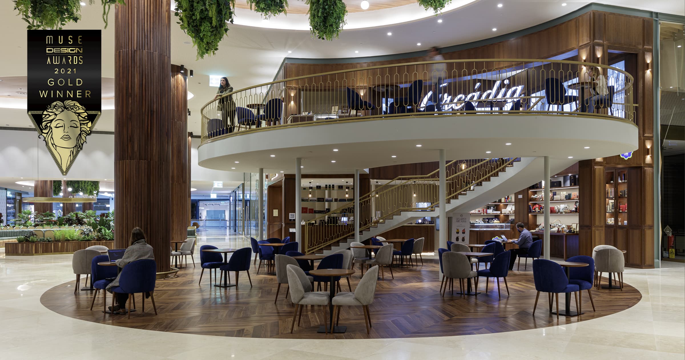 Loja flagship da Arcádia sagrada vencedora nos MUSE Design Awards 2021